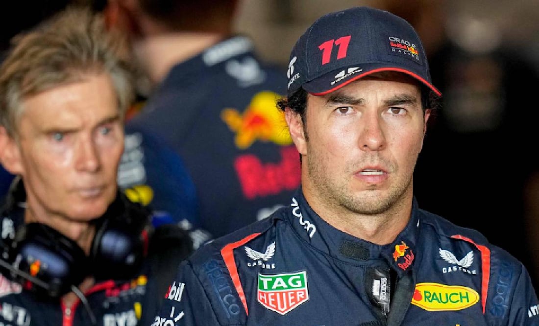 Checo Pérez quiere ser más competitivo, pero en Red Bull no lo dejan. Foto: AFP