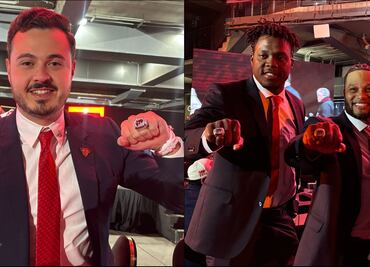 Los Diablos Rojos del México entregan sus anillos de campeones en íntima ceremonia en el estadio Alfredo Harp Helú