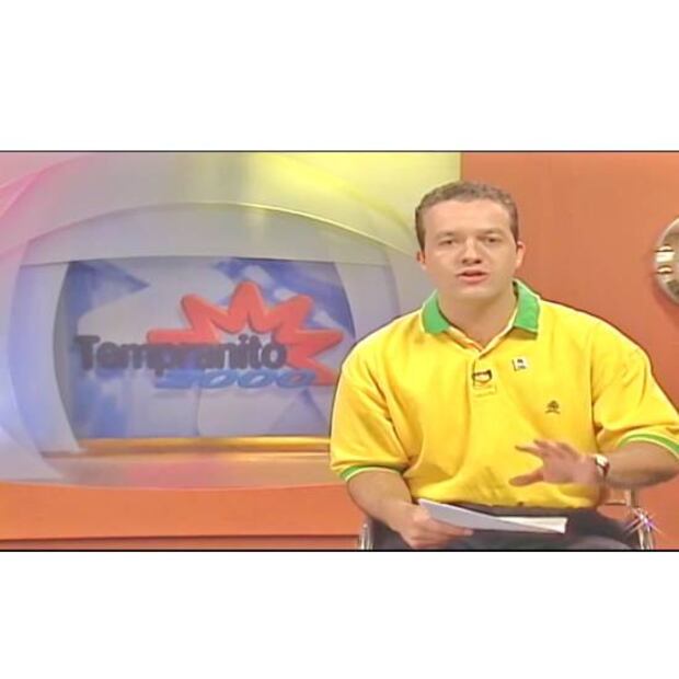 Alejandro Blanco tuvo su primera incursión frente a las cámaras en TV Azteca. Foto: Especial