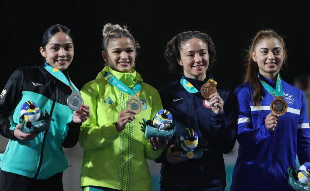 México se mantiene en segundo lugar del medallero en Santiago 2023. Foto: Imago7