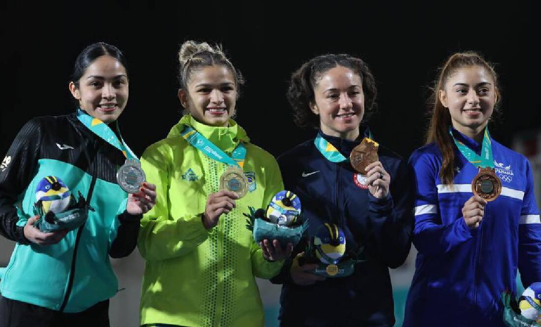 México se mantiene en segundo lugar del medallero en Santiago 2023. Foto: Imago7