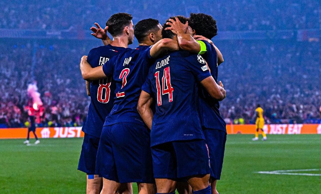 PSG se corona en la Champions League ante el Inter de Milán Foto: @PSGbrasil