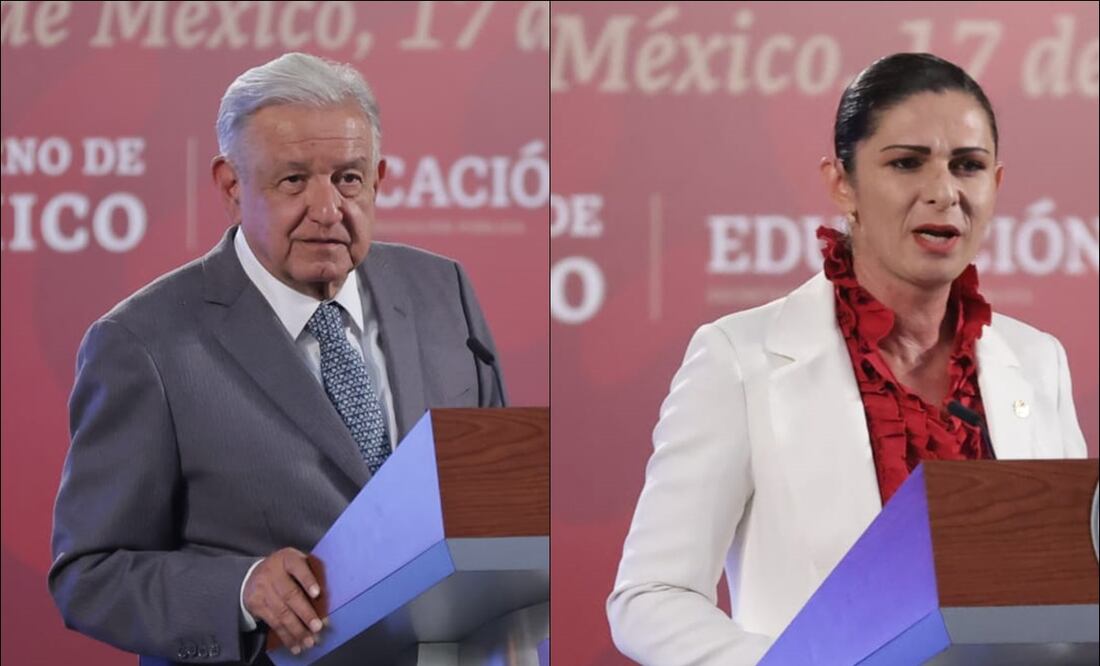Ana Gabriela Guevara recibió el reconocimiento de AMLO: “Hizo un trabajo excepcional en Conade” / FOTOS: Fernanda Rojas - EL UNIVERSAL