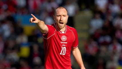 Christian Eriksen vuelve con su familia tras desplomarse en pleno partido