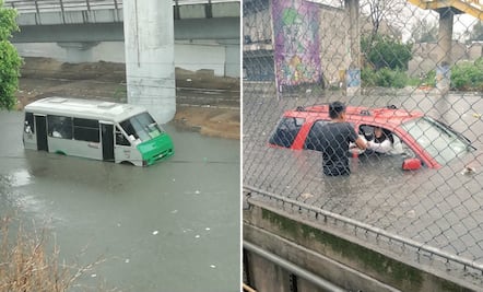 Los “mejores” videos del caos, tráfico e inundaciones por las lluvias en la CDMX