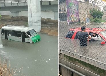Los “mejores” videos del caos, tráfico e inundaciones por las lluvias en la CDMX
