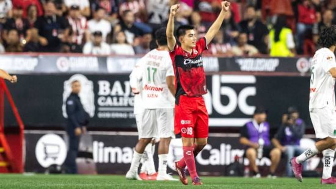 Gilberto Mora anotó su segundo gol del Apertura 2025 ante Chivas. Foto: Imago7