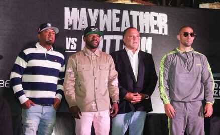 Floyd Mayweather vs John Gotti: Así se vivió el cara a cara en la CDMX