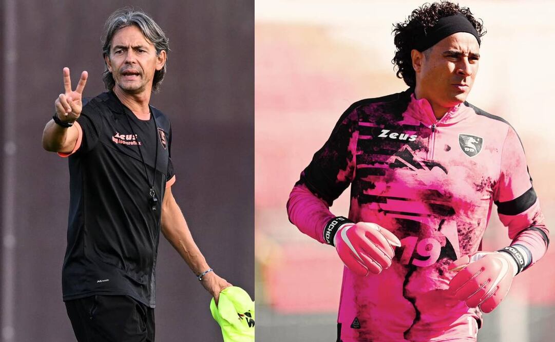 Guillermo Ochoa podría dejar de ser titular con el Salernitana. Fotos: @OfficialUSS1919