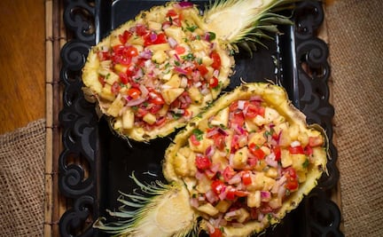 Semana Santa 2022: Receta para preparar piña rellena de mariscos