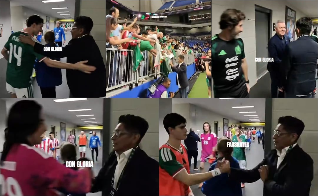 Jorge Campos robó atención al Tricolor en el Alamodome, de San Antonio . FOTO: Capturas