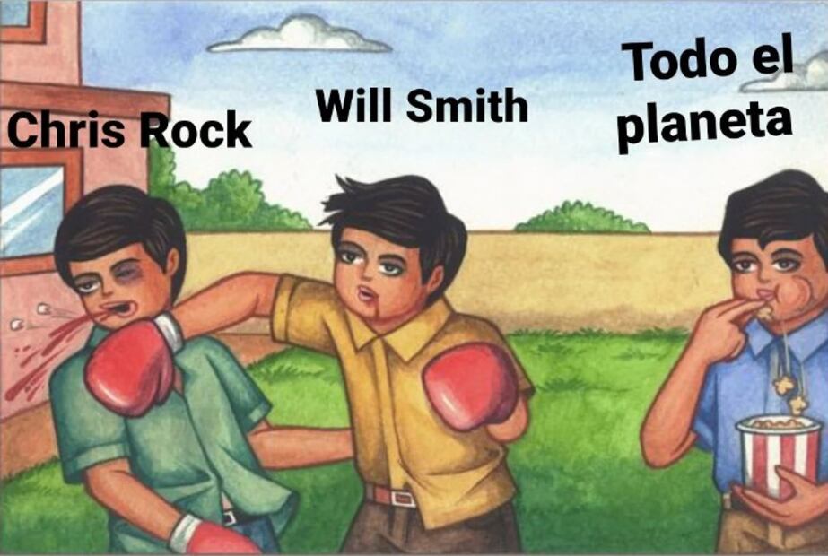 Will Smith y los 10 mejores memes de los premios Oscar 2022