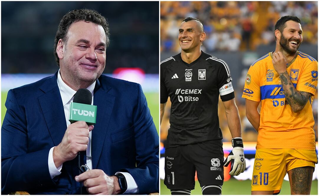 David Faitelson en TUDN y Nahuel y Gignac con Tigres / FOTOS: Captura e Imago7