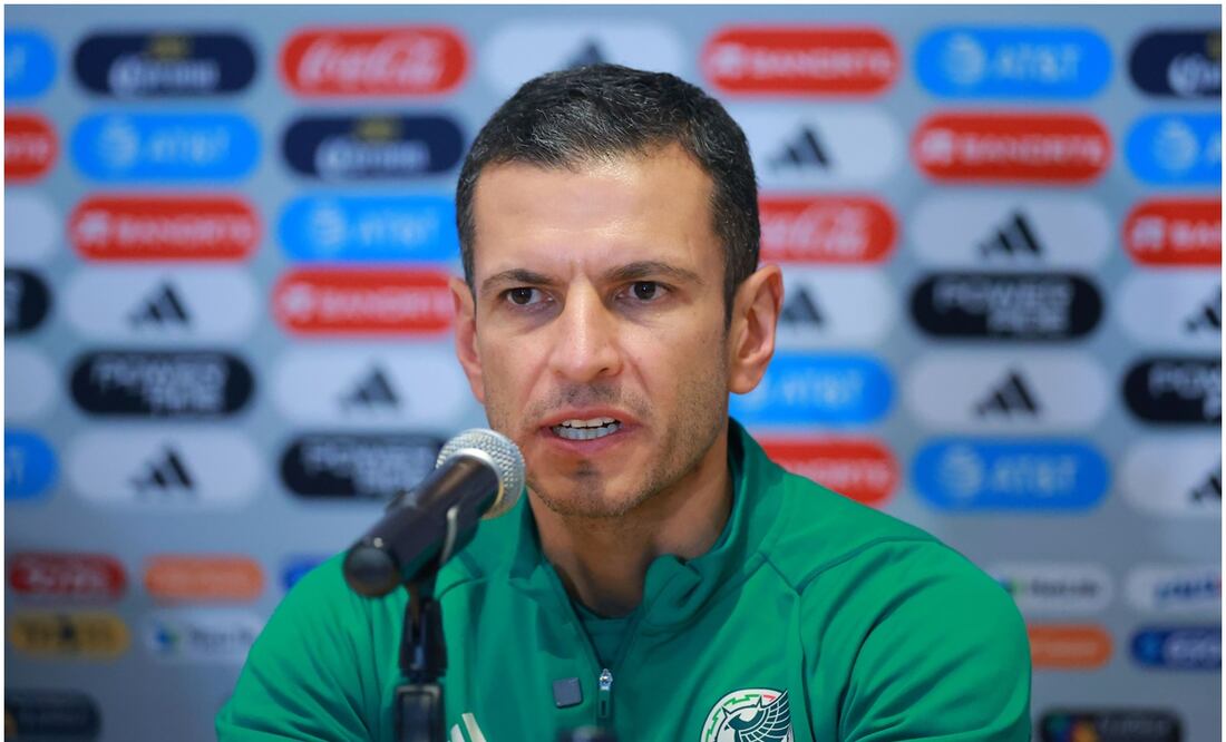Jaime Lozano en conferencia de prensa con la Selección Mexicana / FOTO: Imago7
