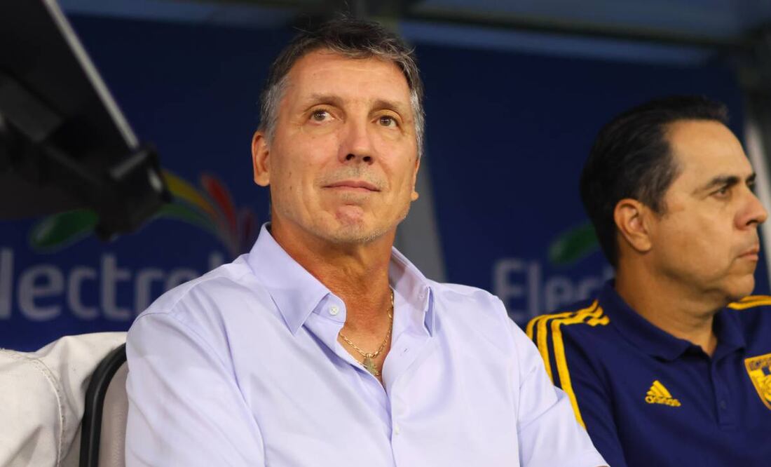 Hasta el momento Tigres no ha emitido una respuesta sobre las declaraciones del técnico uruguayo. Foto: Imago7.