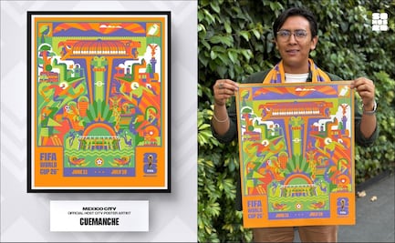 CDMX ya tiene su póster para el Mundial 2026 ¿Qué elementos figuran en el cartel?