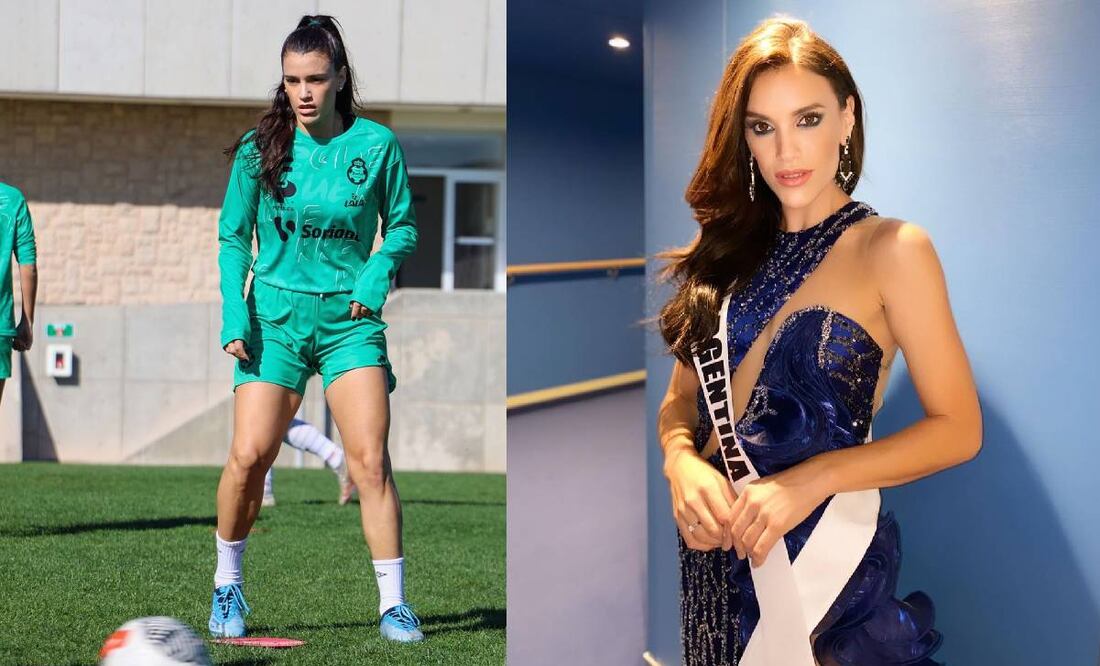 Sasha Gigliani se desempeña como delantera y combina su pasión por el futbol con el modelaje: @sashagigliani