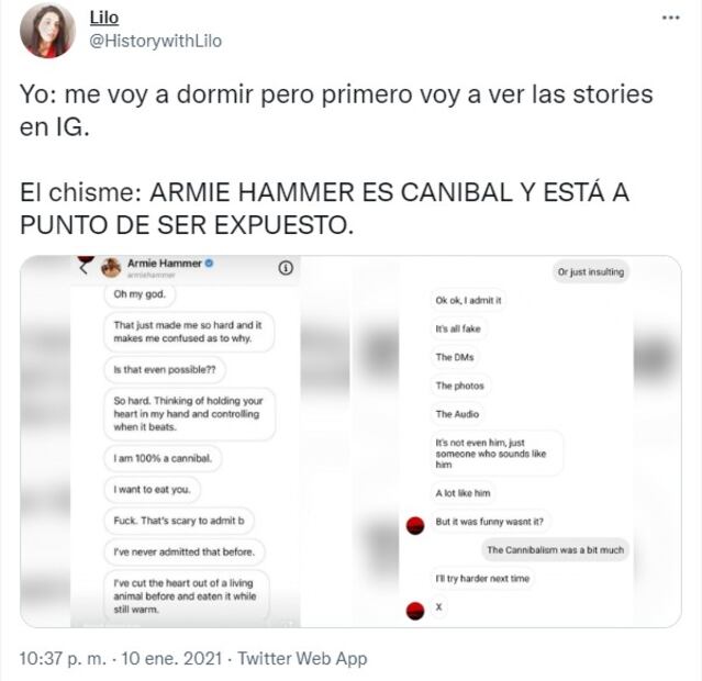 Armie Hammer, el actor que ahora trabaja vendiendo tiempo compartido en un hotel