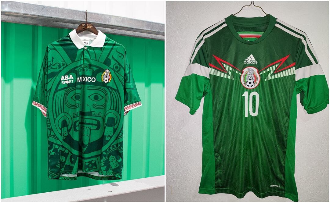 Las playeras más icónicas de México en los Mundiales Foto: Especiales