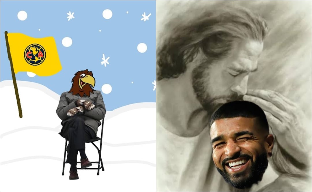 América se ganó los mejores MEMES luego de robarse el liderato del Clausura 2025 de la Liga MX / FOTO: ESPECIAL