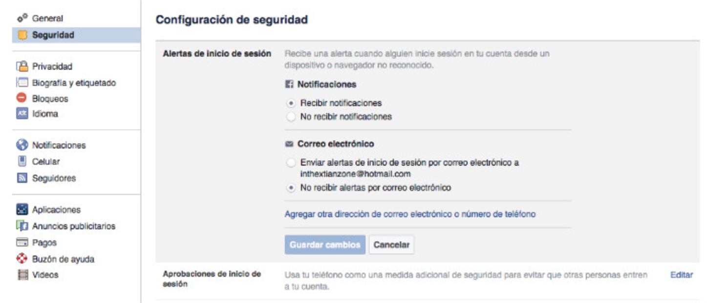 Pasos para saber si alguien entró a tu cuenta de Facebook