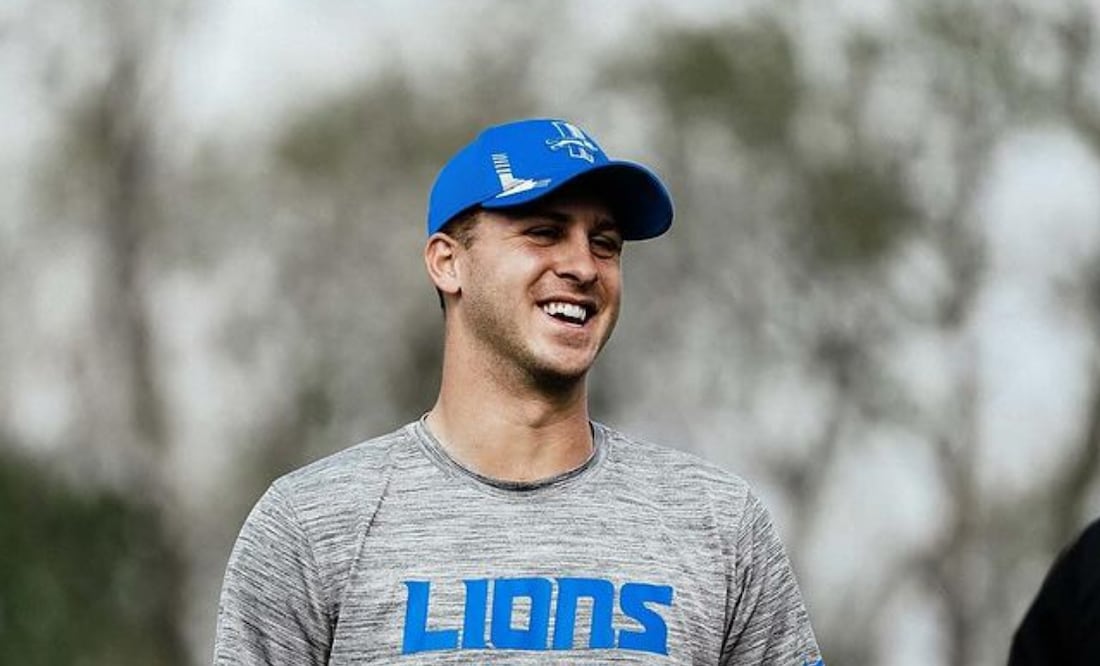 Jared Goff | Fuente: Instagram @jaredgoff