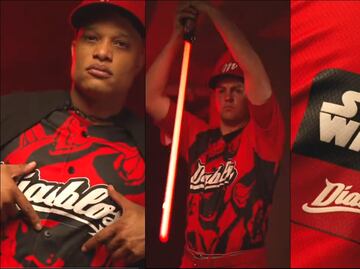¡Se unen al lado oscuro! Los Diablos Rojos del México lanzaron su jersey inspirado en Star Wars
