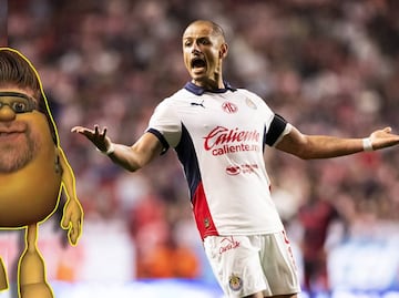 Chicharito Hernández se burló del comentarista al que comparan con un 'Boing de mango'