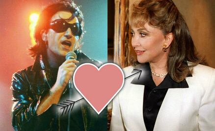 La historia del romance fugaz entre Bono de U2 y Angélica María