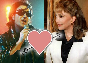 La historia del romance fugaz entre Bono de U2 y Angélica María
