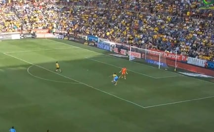 Así fue el gol de Salomón Rondón que abrió el marcador en el Pachuca vs América