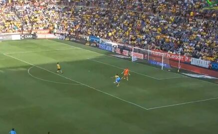 Así fue el gol de Salomón Rondón que abrió el marcador en el Pachuca vs América