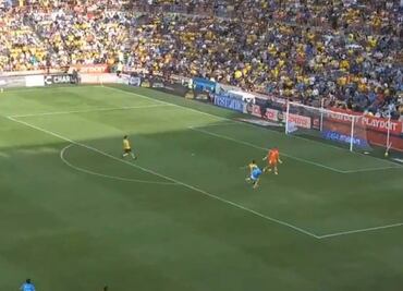 Así fue el gol de Salomón Rondón que abrió el marcador en el Pachuca vs América