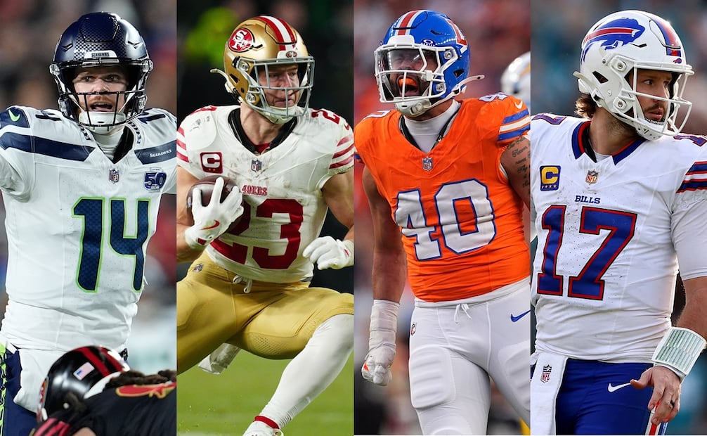 Seattle Seahawks, San Francisco 49ers, Denver Broncos y Buffalo Bills - Fotos: AP/AFP