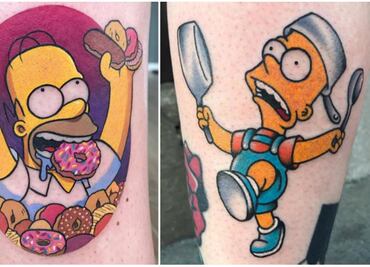 ¡Anda la osa! Los 10 mejores episodios de Los Simpsons en tatuajes