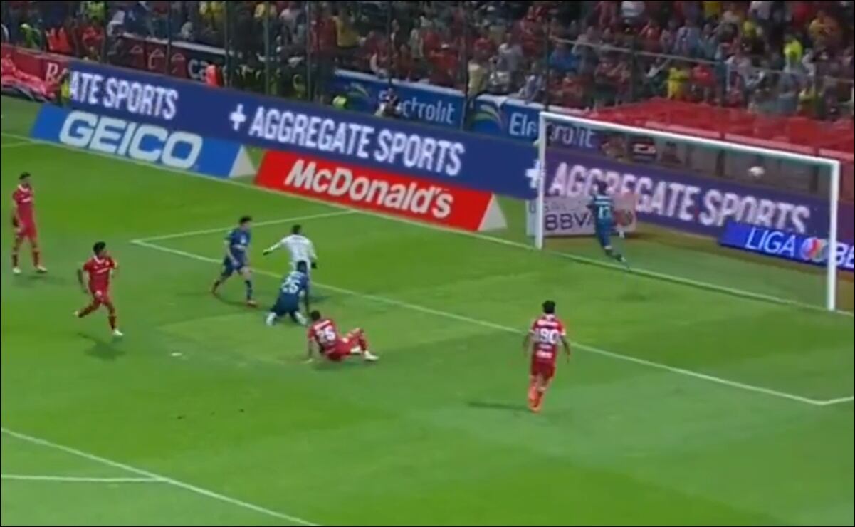 Partido Contra América se pone abajo en el marcador al minuto ocho del partido contra ...