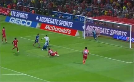 América se pone abajo en el marcador al minuto ocho del partido contra Toluca de la Jornada 17