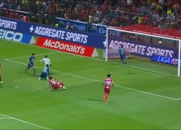 América se pone abajo en el marcador al minuto ocho del partido contra Toluca de la Jornada 17