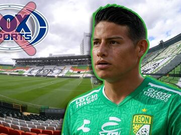James Rodríguez jugará en el León y los aficionados no podrán ver sus partidos