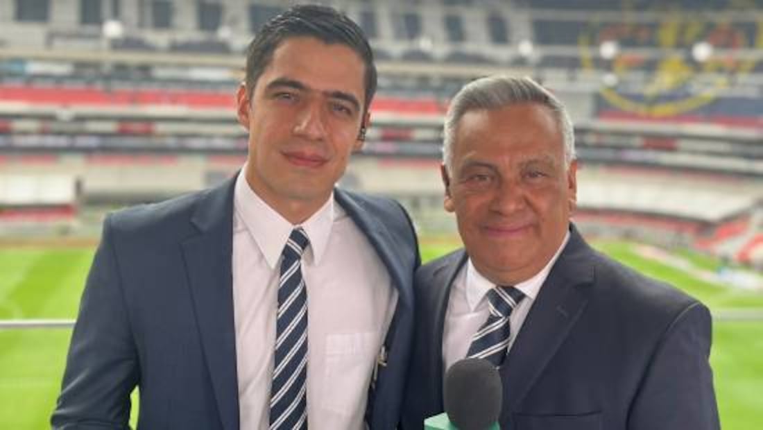 Andrés Vaca a compartidos las narraciones de México Sub-20 con Raúl Pérez. Foto: Especial
