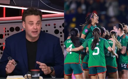 David Faitelson llena de elogios al 'Tricolor' Femenil: "Devuelven el honor al futbol mexicano"