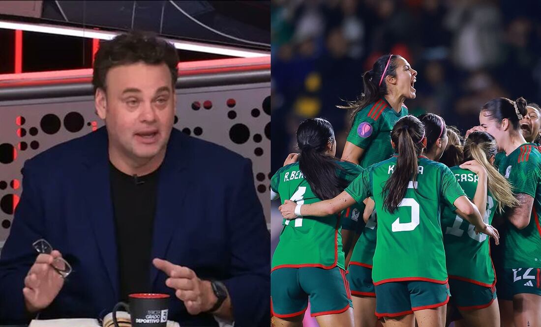 Selección Mexicana Femenil recibe felicitaciones de Faitelson