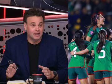 David Faitelson llena de elogios al 'Tricolor' Femenil: "Devuelven el honor al futbol mexicano"