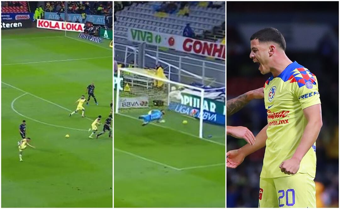 Richard Sánchez le marcó un golazo al Querétaro - Foto: Especial