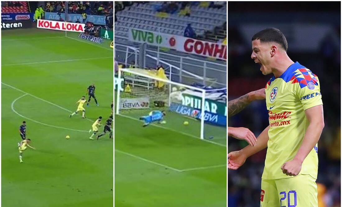 Richard Sánchez le marcó un golazo al Querétaro - Foto: Especial