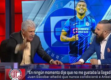 Álvaro Morales sacó de sus casillas al Tuca Ferretti en vivo: "No pongas esa cara de bruto"