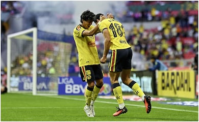 América golea a Santos Laguna en el estadio Banorte y recupera las buenas sensaciones