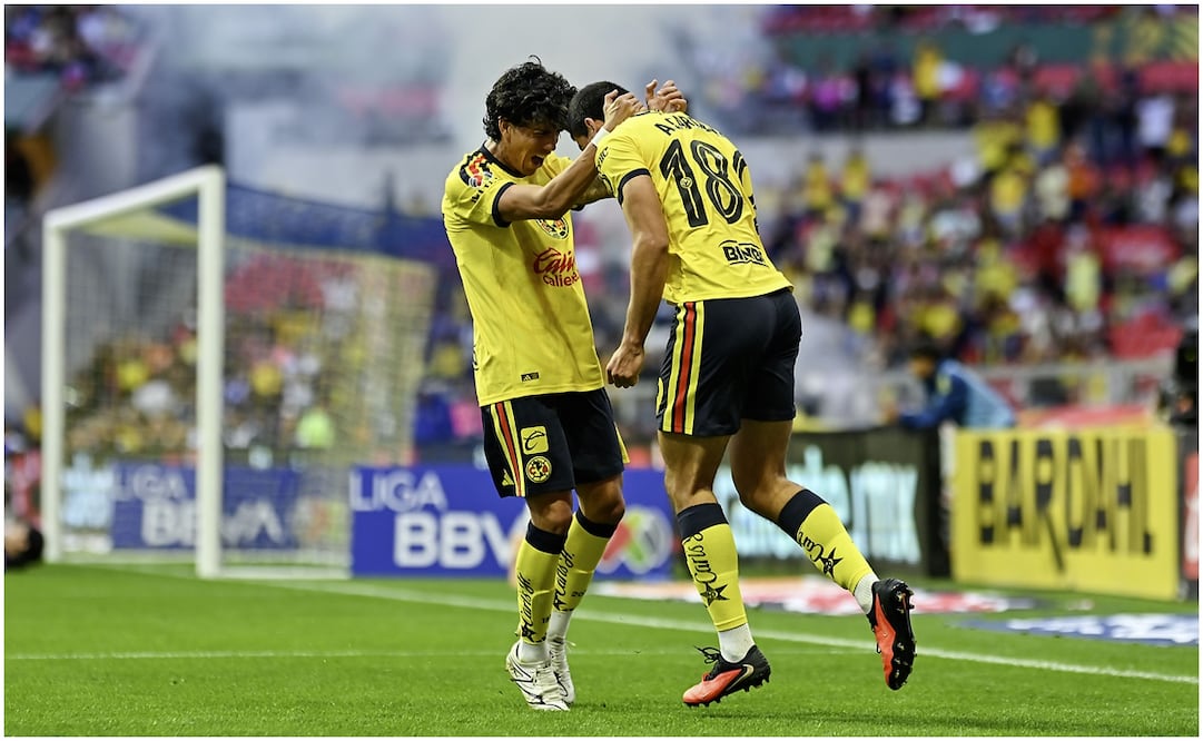 América golea a Santos en la Jornada 3 Foto: Imago7