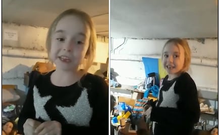 Niña ucraniana canta “Let it go” en refugio antibombas y conmueve al mundo
