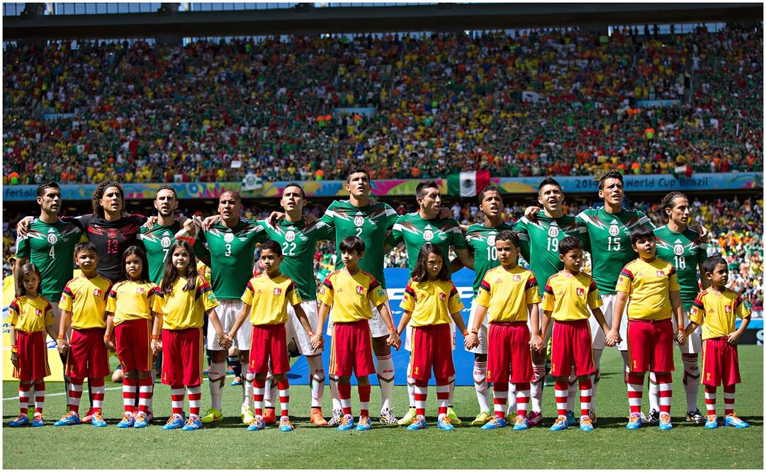 La Selección Mexicana en Brasil 2014 Foto: Imago7